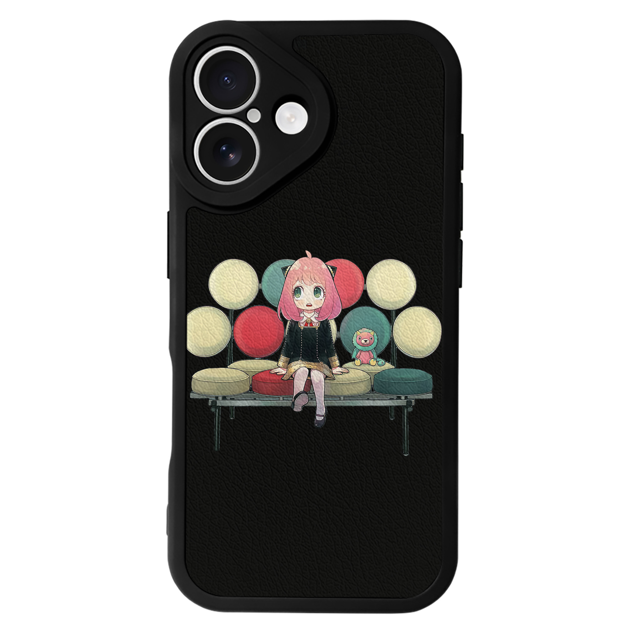 （画像用） SPY×FAMILY间谍家家酒 【iPhone 16シリーズ対応】シリコンスマホケース（レザー調） 材質：シリコン